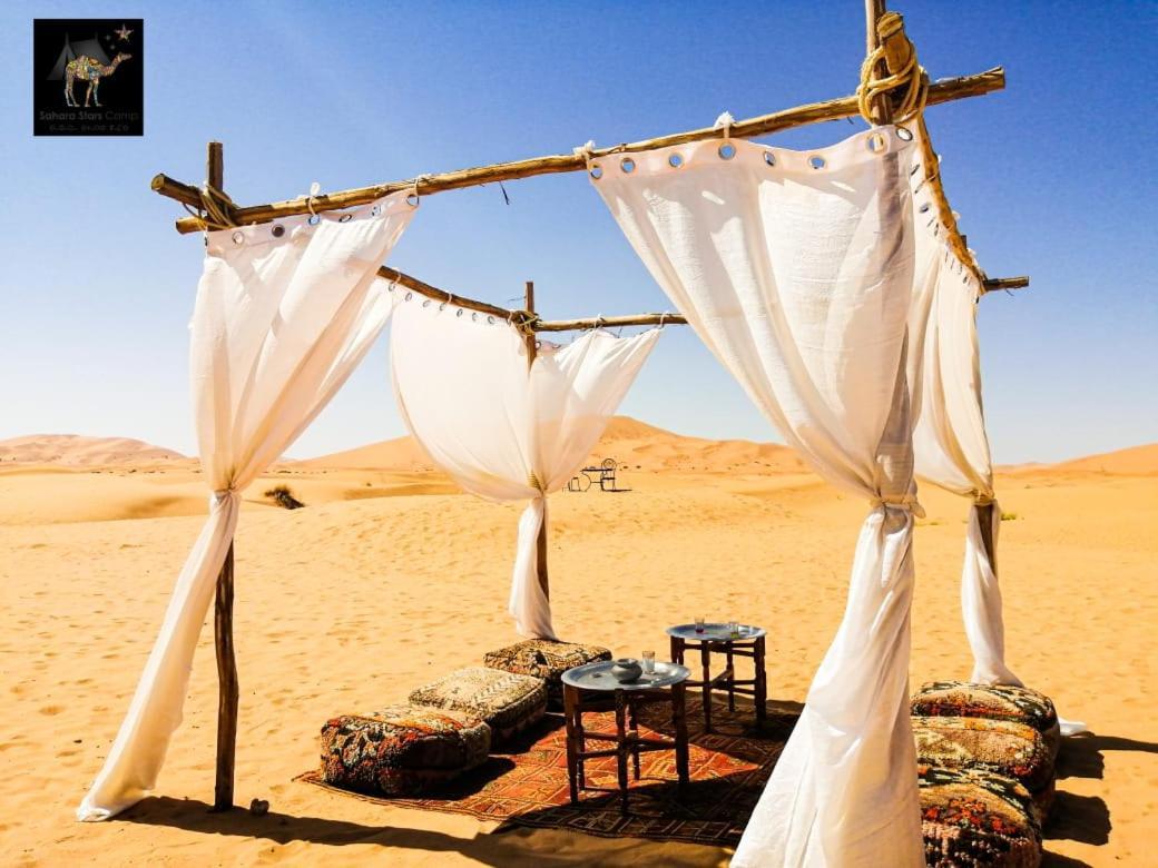 Merzouga luxury sahara camp Exterior foto