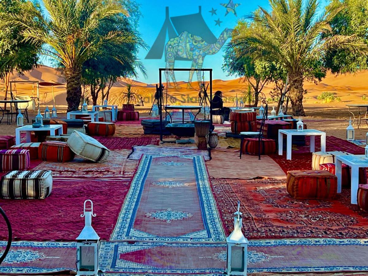 Merzouga luxury sahara camp Exterior foto