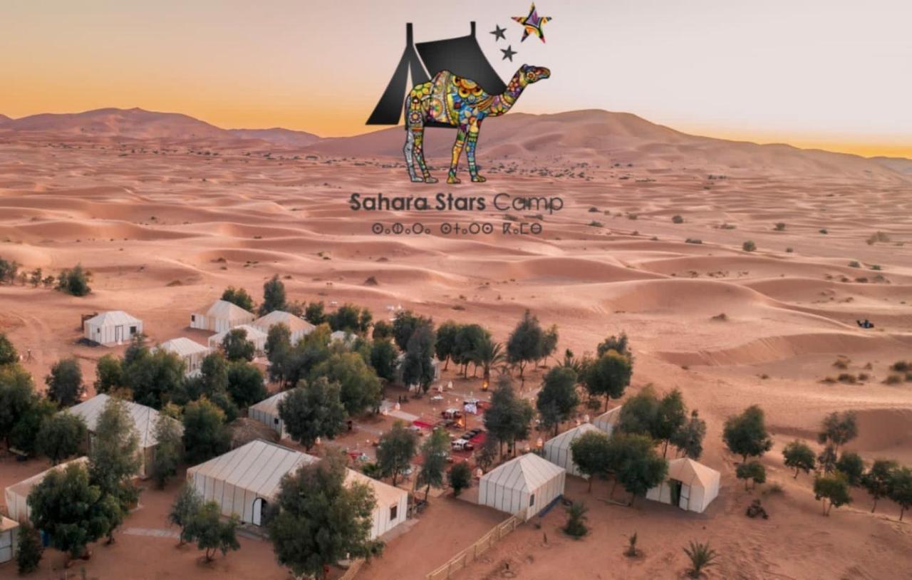 Merzouga luxury sahara camp Exterior foto