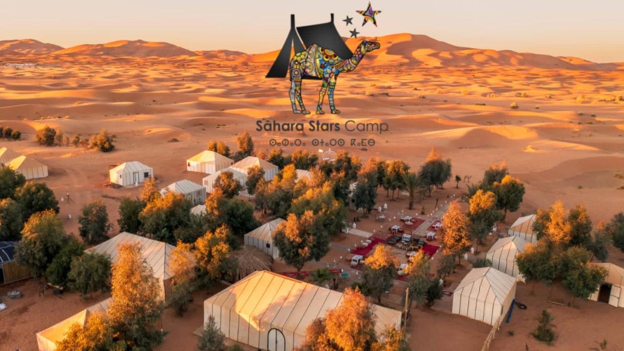 Merzouga luxury sahara camp Exterior foto