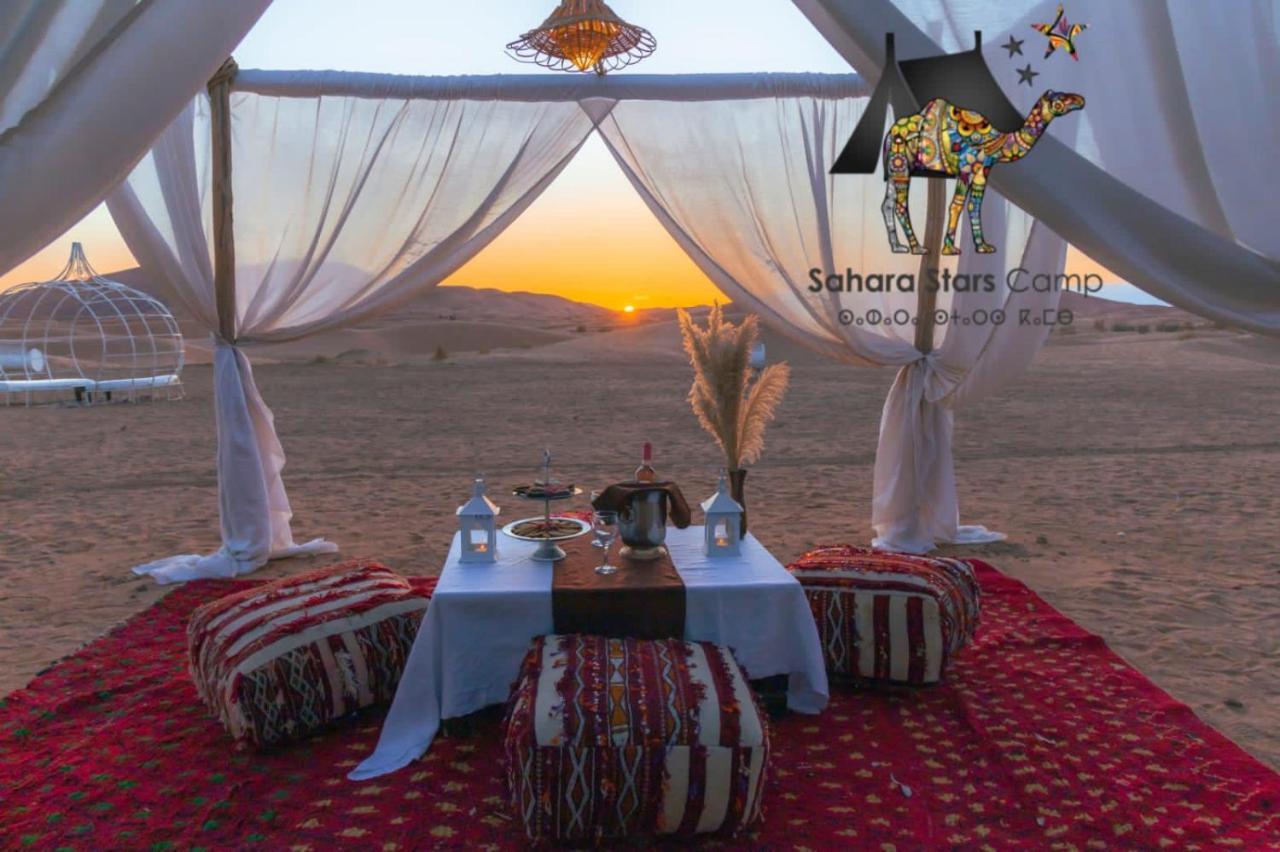 Merzouga luxury sahara camp Exterior foto